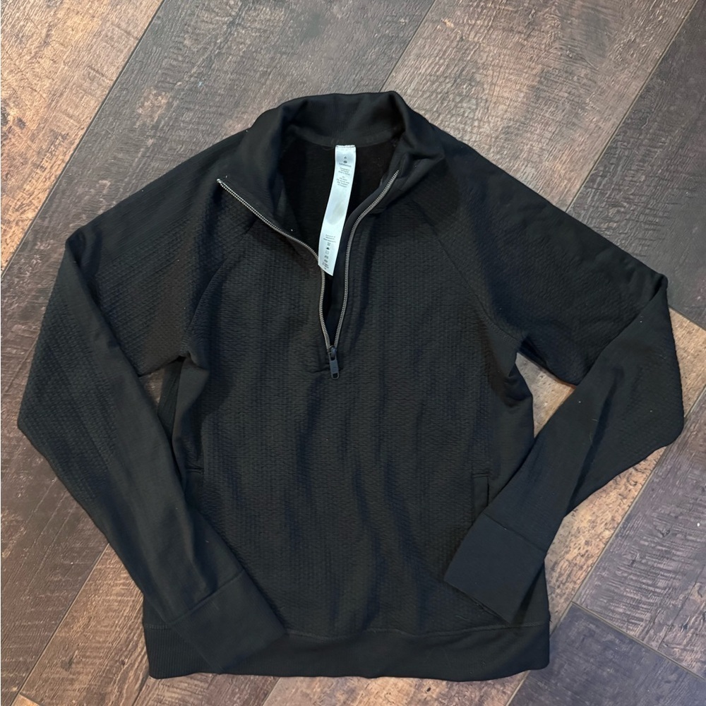 Lululemon Engineered Warmth Half Zip Black
Merino Wool Blend Pullover Size 6 - Picture 2 of 8